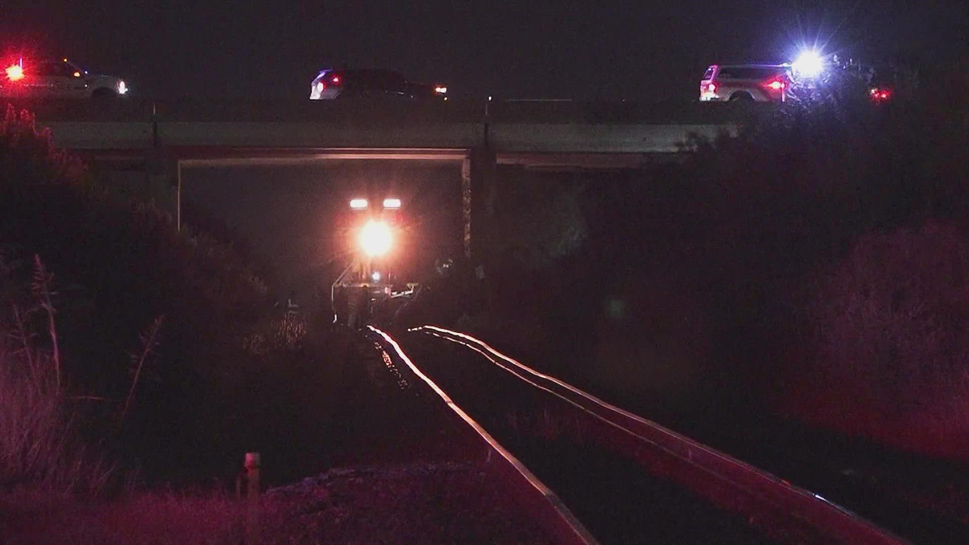 The driver lost control of their vehicle and drove off their bridge.