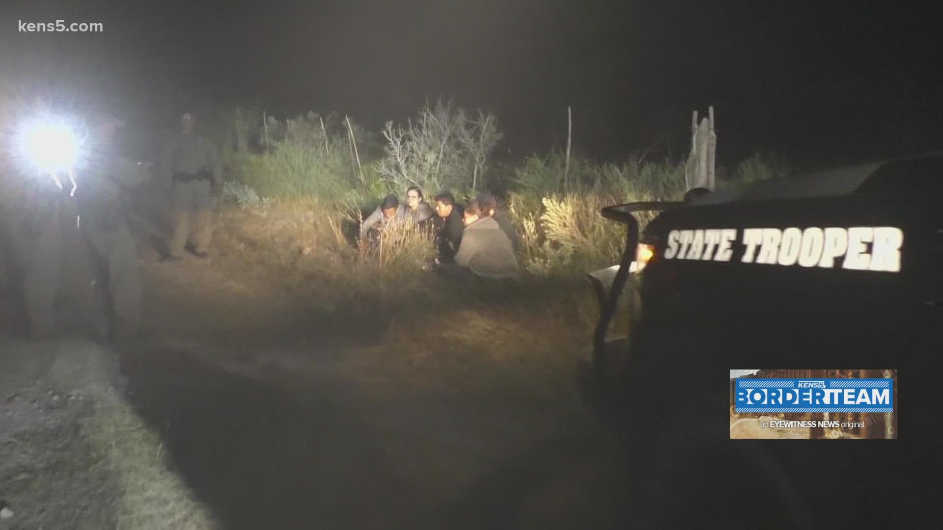 DPS said over 1,800 migrants have been arrested in the area since July.