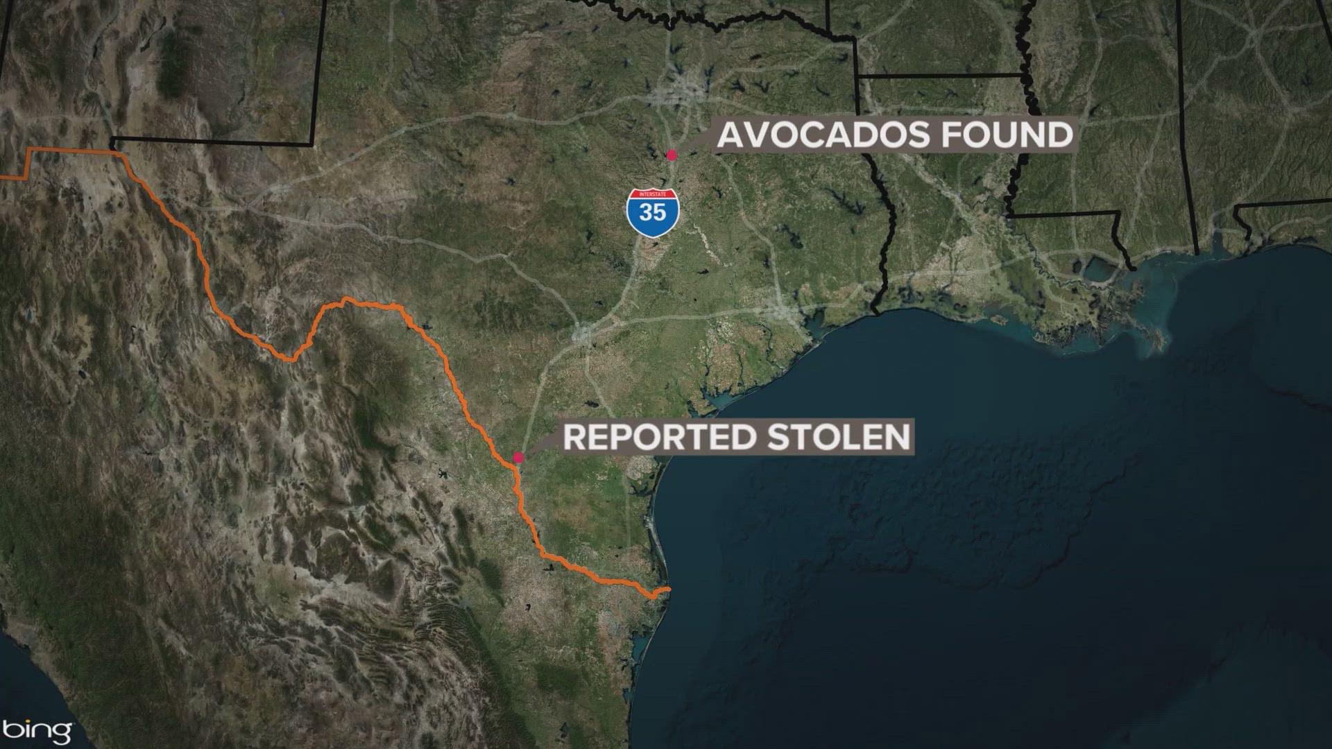 A deputy initiated a traffic stop and confirmed the stolen refrigerated trailer was full of avocados.