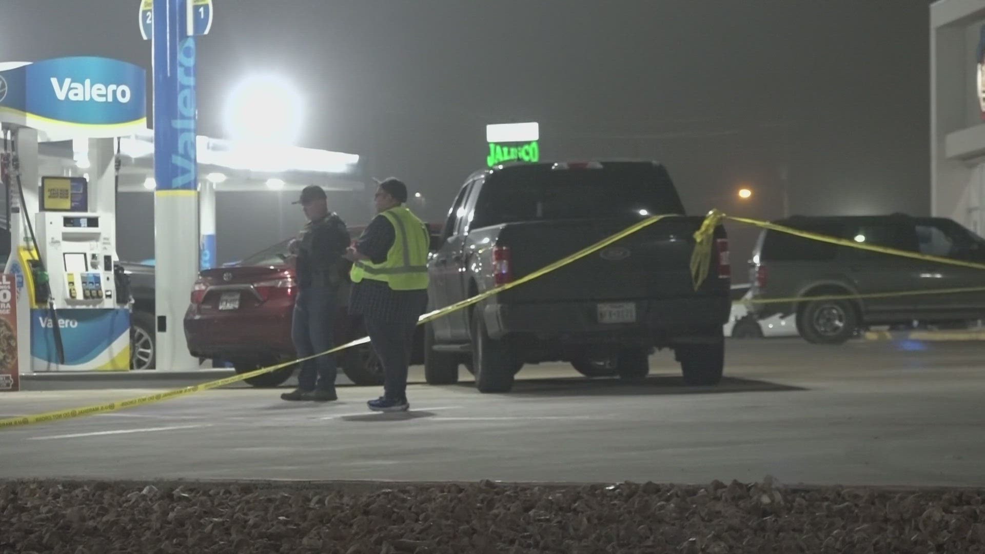 Authorities say Romeo Nance shot himself after he was confronted by police at a gas station in Natalia, Texas.