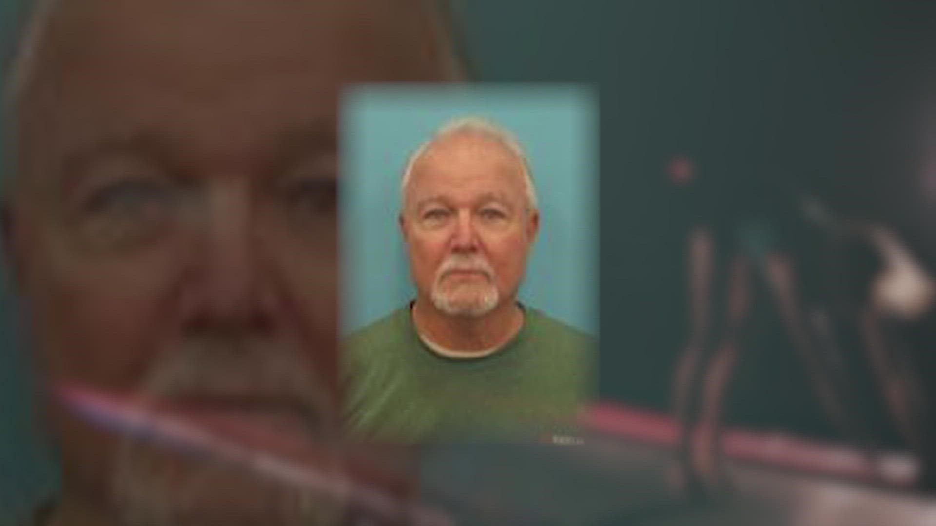 The nine-year-old girl alleges 74-year-old Mike Spiller put his hand inside her leotard during a practice at the Boerne Gymnastics Center in April.