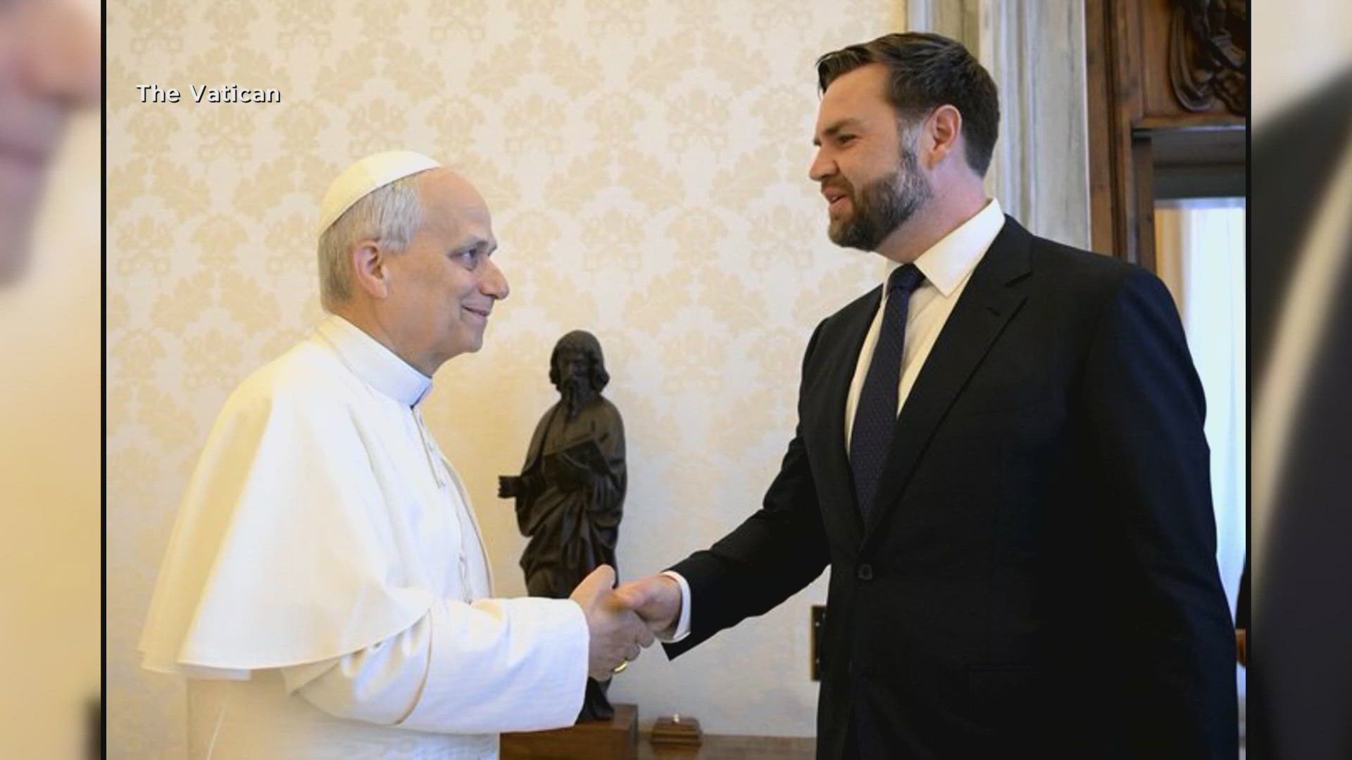 Vance presented the pope with an invitation to the U.S. from President Trump.