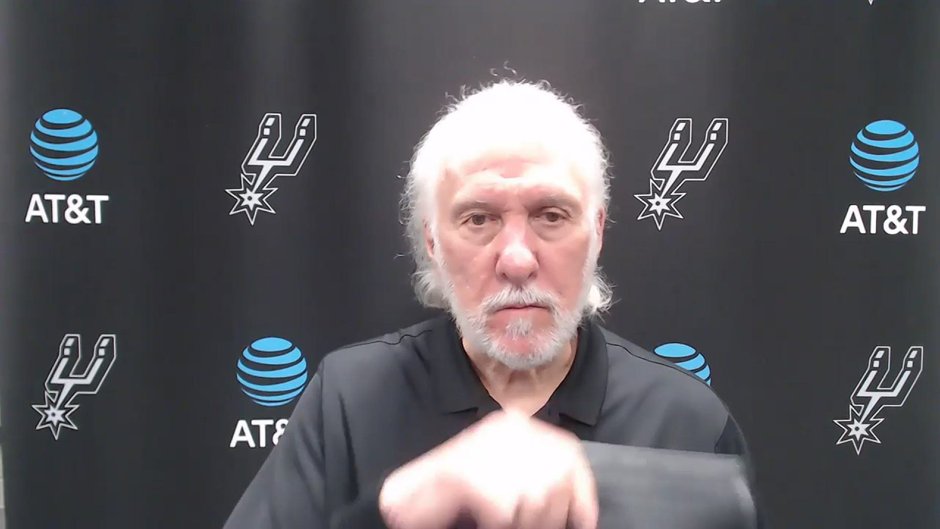 Pop spoke about his close relationship with former assistant and current Charlotte head coach James Borrego, as well as DeMar DeRozan's leadership.