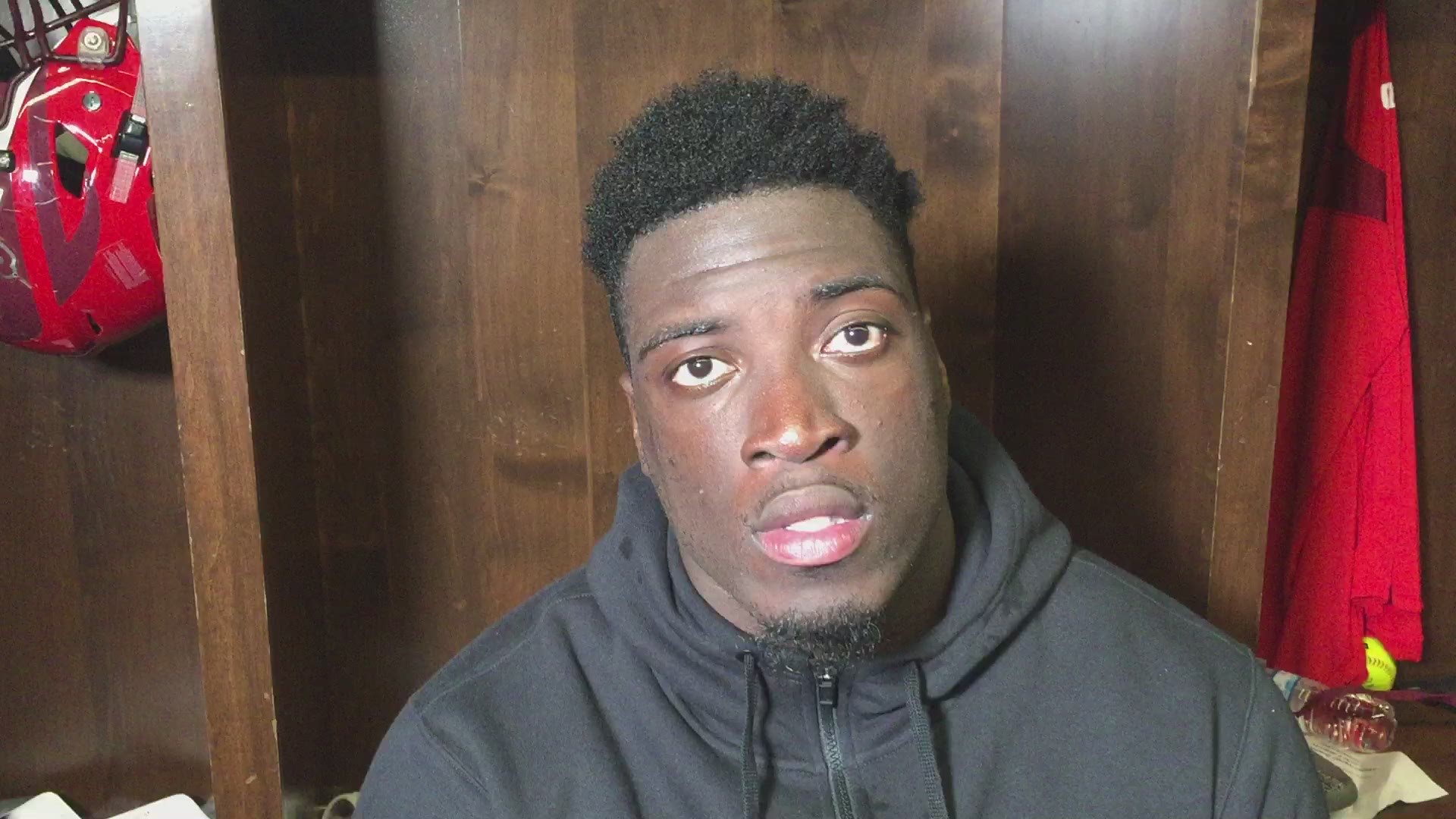 Commanders defensive tackle Joey Mbu talks about the loss to the Orlando Apollos