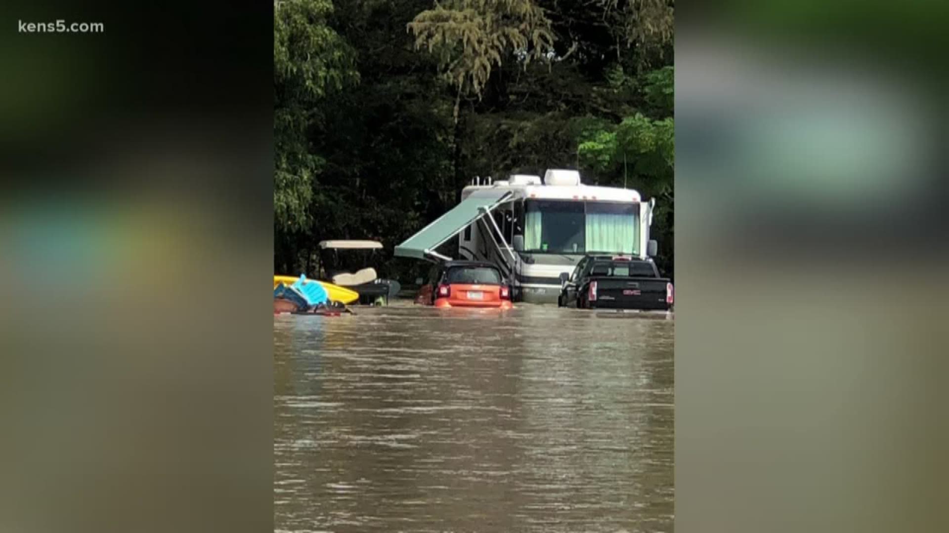 The Medina River rose several feet in a matter of hours in La Coste, just a few miles southeast of Castroville. Eyewitness News reporter Adi Guajardo spoke with one person who says he lost everything and he's not alone.