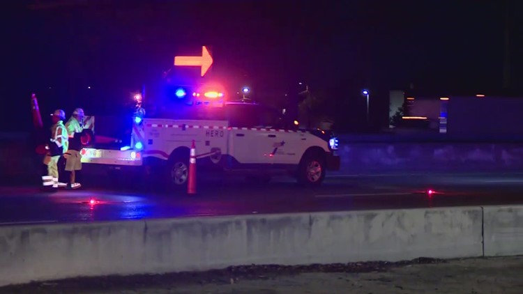 Lower level of I-10 closes as fire crews rescue person