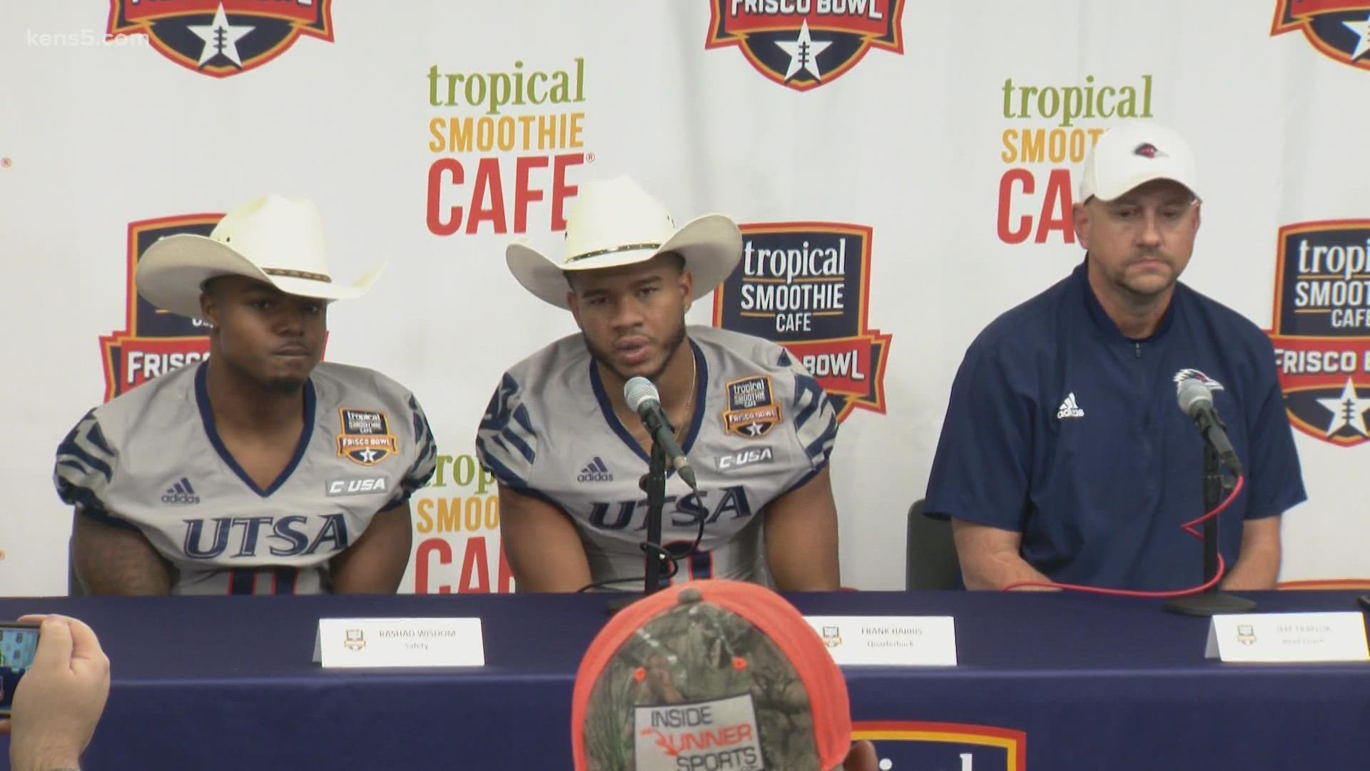 Day 4: Final press conference before Tropical Smoothie Cafe Frisco Bowl