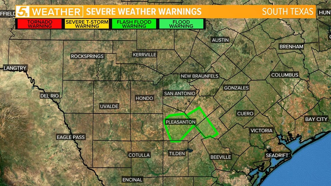 Flash Flood Watch in the San Antonio area through Thursday afternoon ...