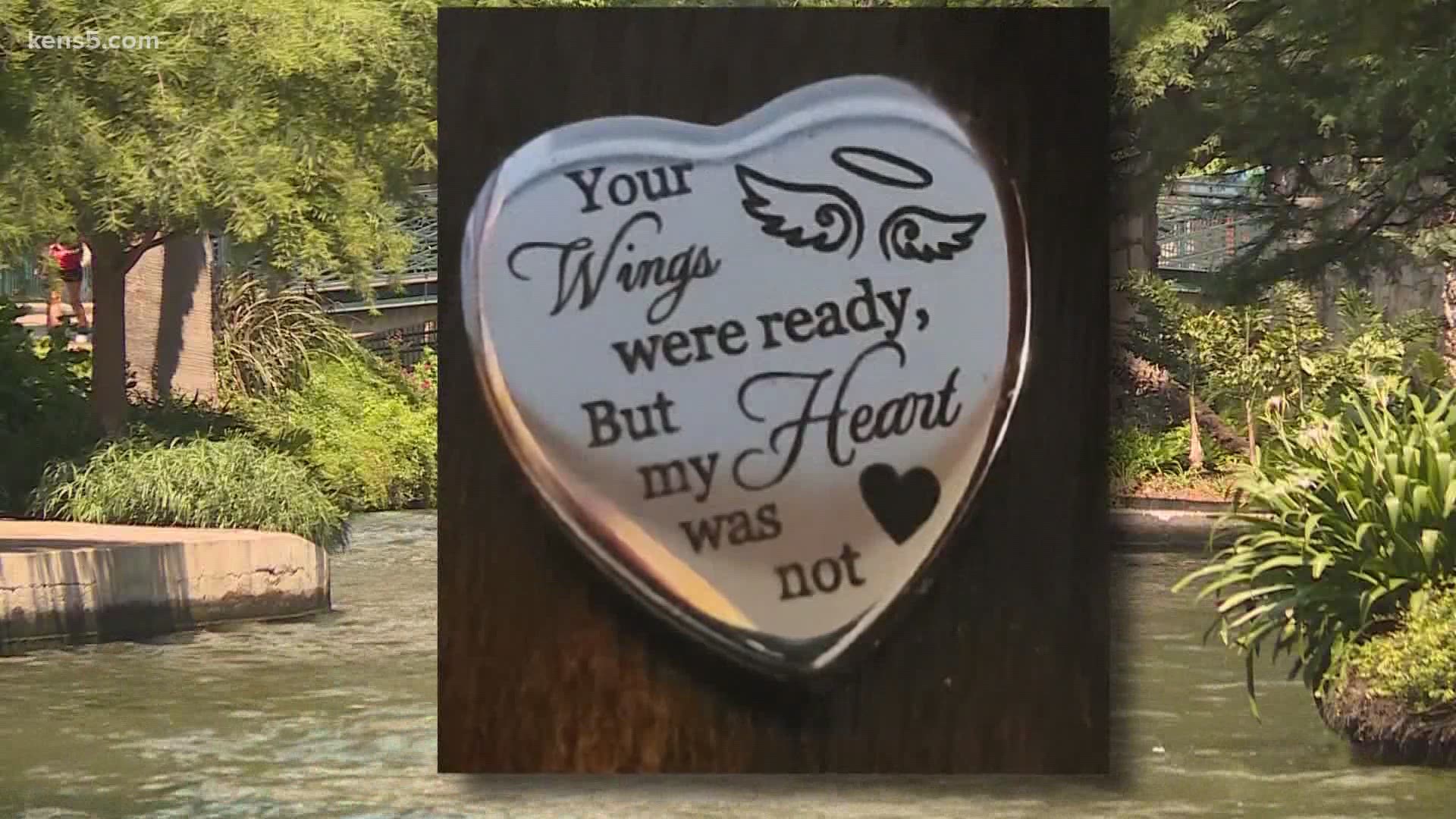 A New Mexico family found the heart-shaped pendant on their visit to San Antonio. Whether it is a precious keepsake or not, is a question only the owner can answer.