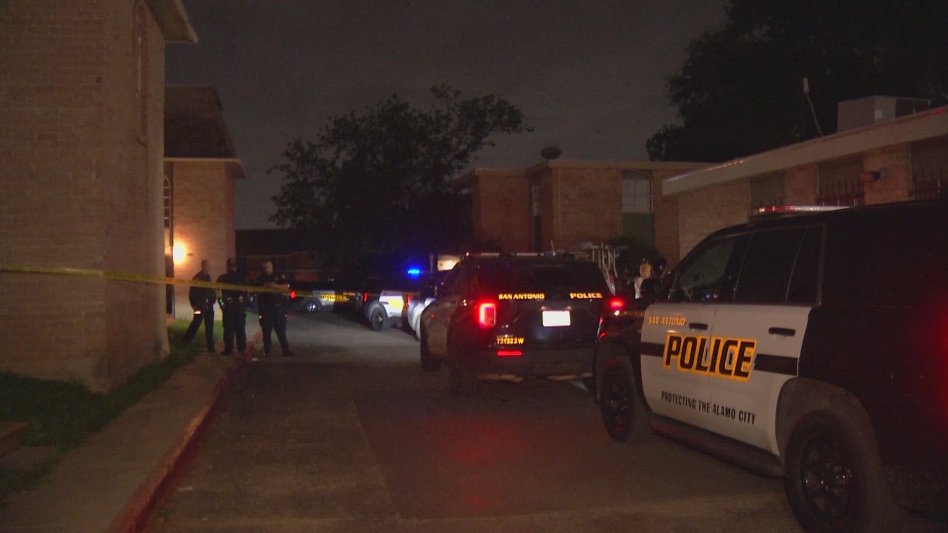 San Antonio Police responded to a call on the 1000 block of Vance Jackson Road around 9:30 p.m.