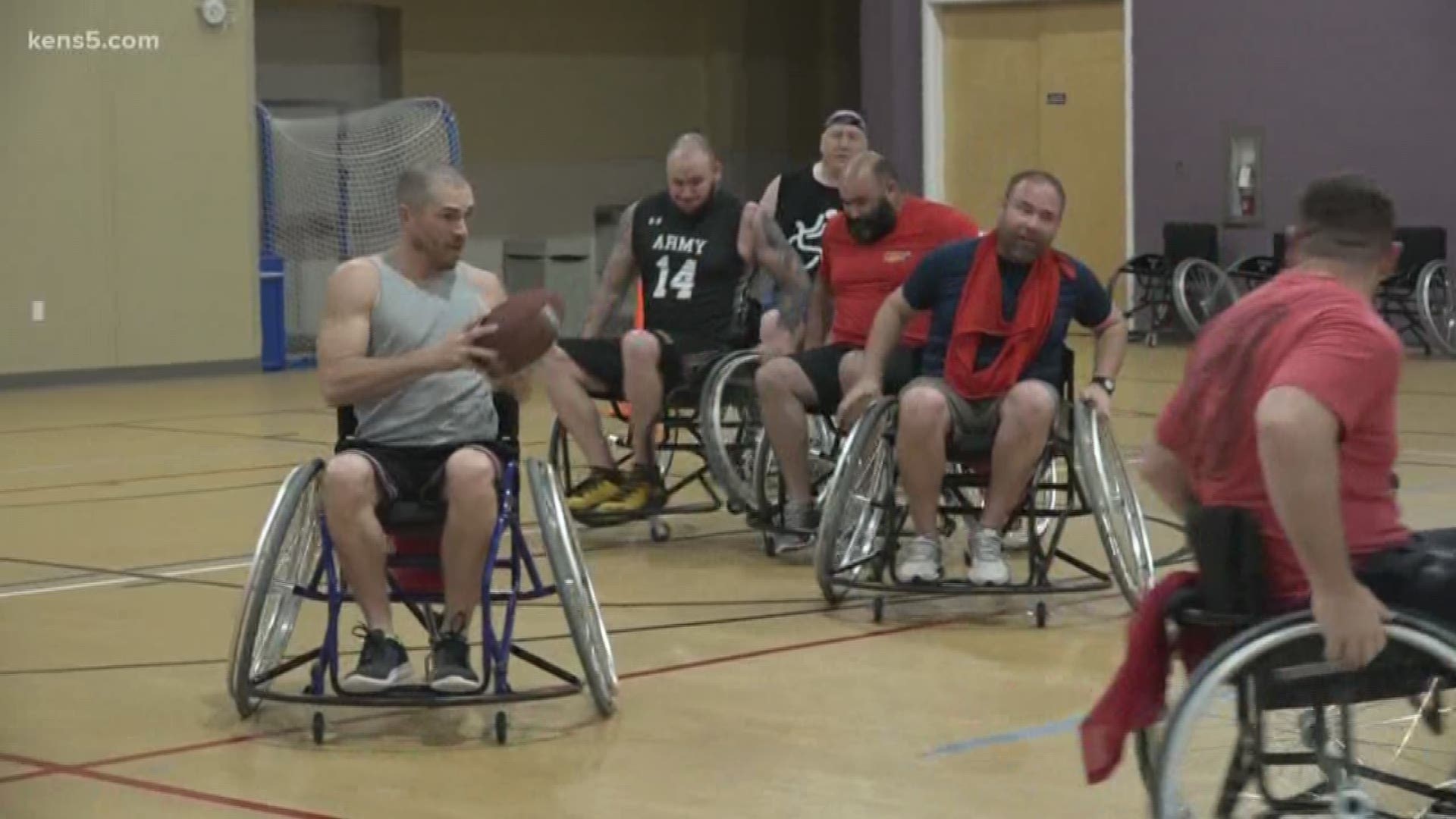 Wounded Warriors come together on four wheels to rebuild the brotherhood and challenge each other on and off the court.