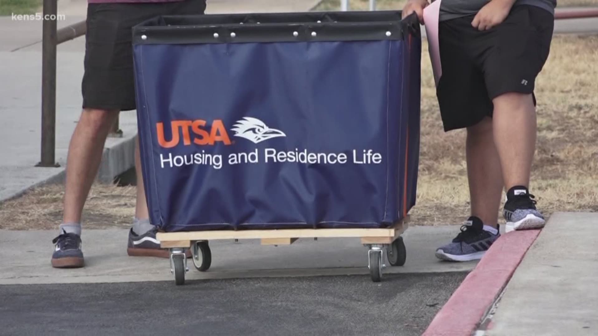 Friday is move-in day for hundreds of Roadrunners at the University of Texas-San Antonio's main campus. 4,300 students will live on the campus during the 2019-2020 school year.