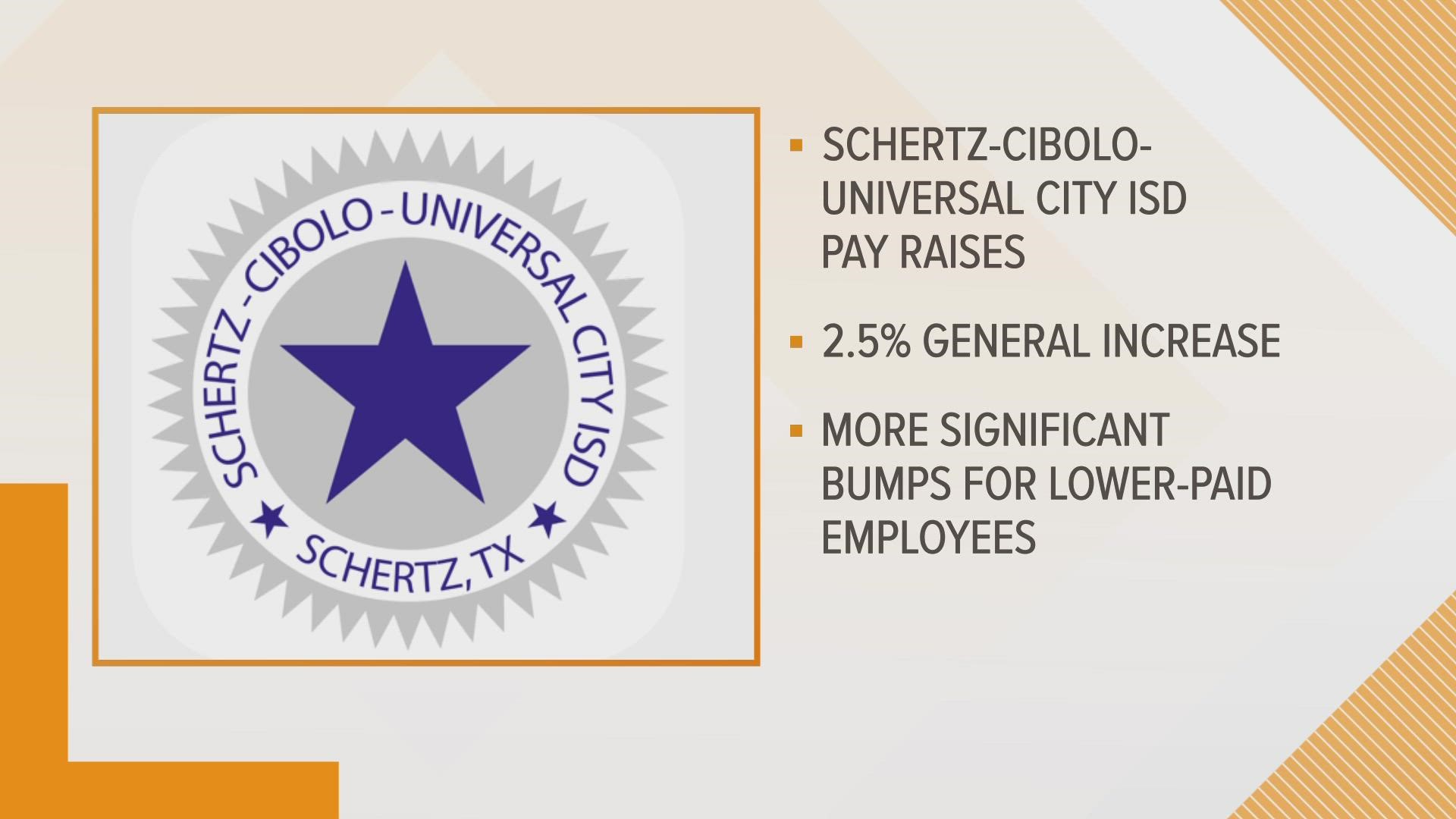 Many staff members will see a general 2.5 percent increase including teachers, counselors, and nurses.