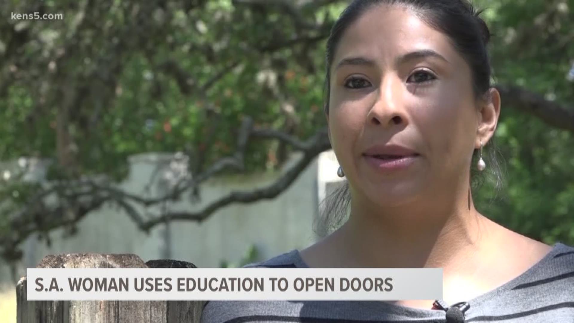 Students are preparing to graduate this spring, and Savannah Louie met a young woman determined to use education to open doors after a traumatizing childhood.