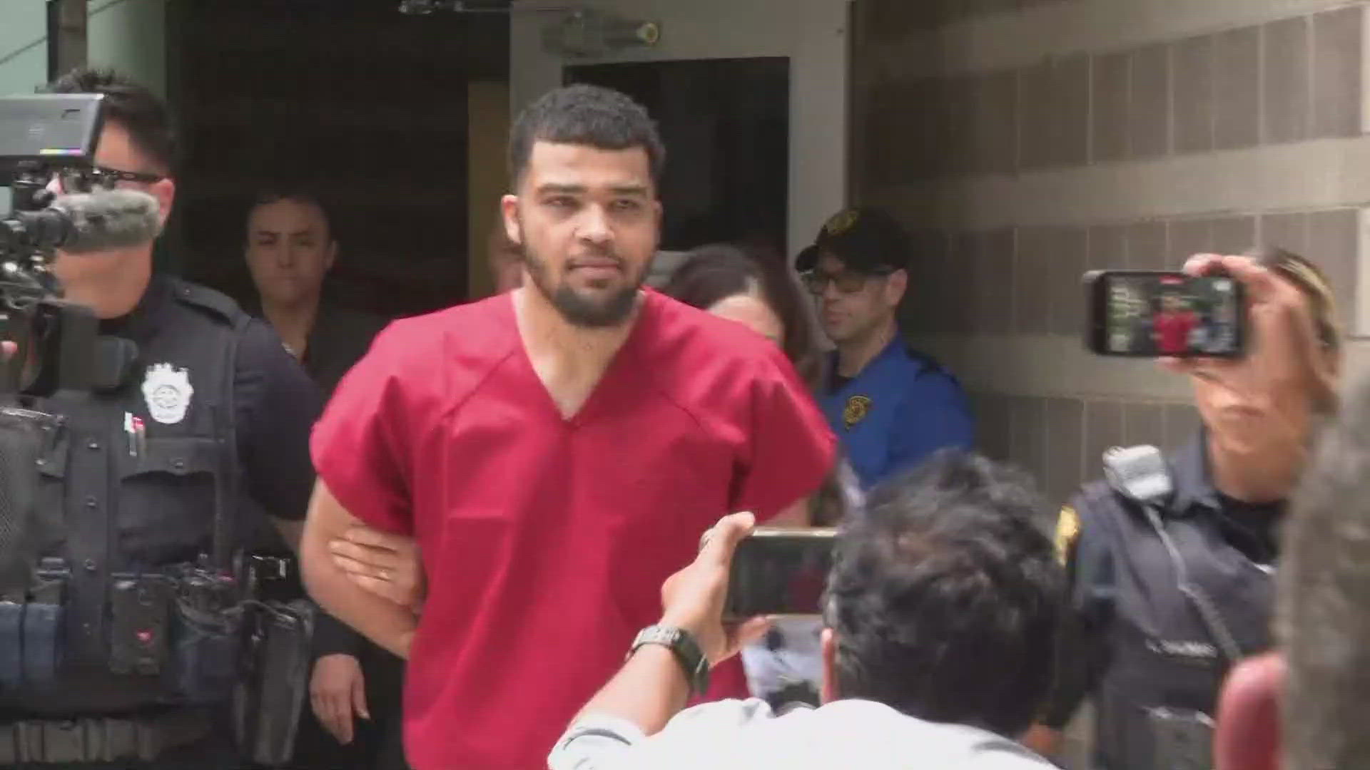 Sheriff Javier Salazar said 19-year-old Keylow Kimenker has been arrested in connection to the January murder of John Leonard. A 17-year-old was also being charged.