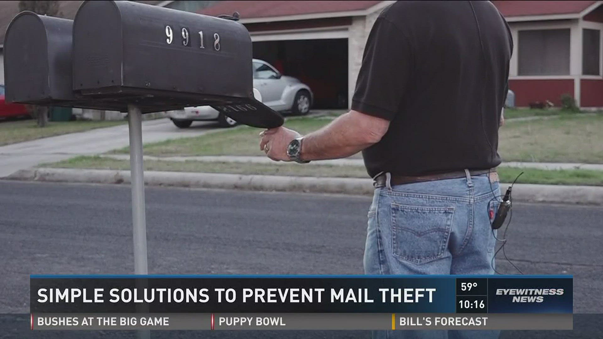 Simple solutions to prevent mail theft