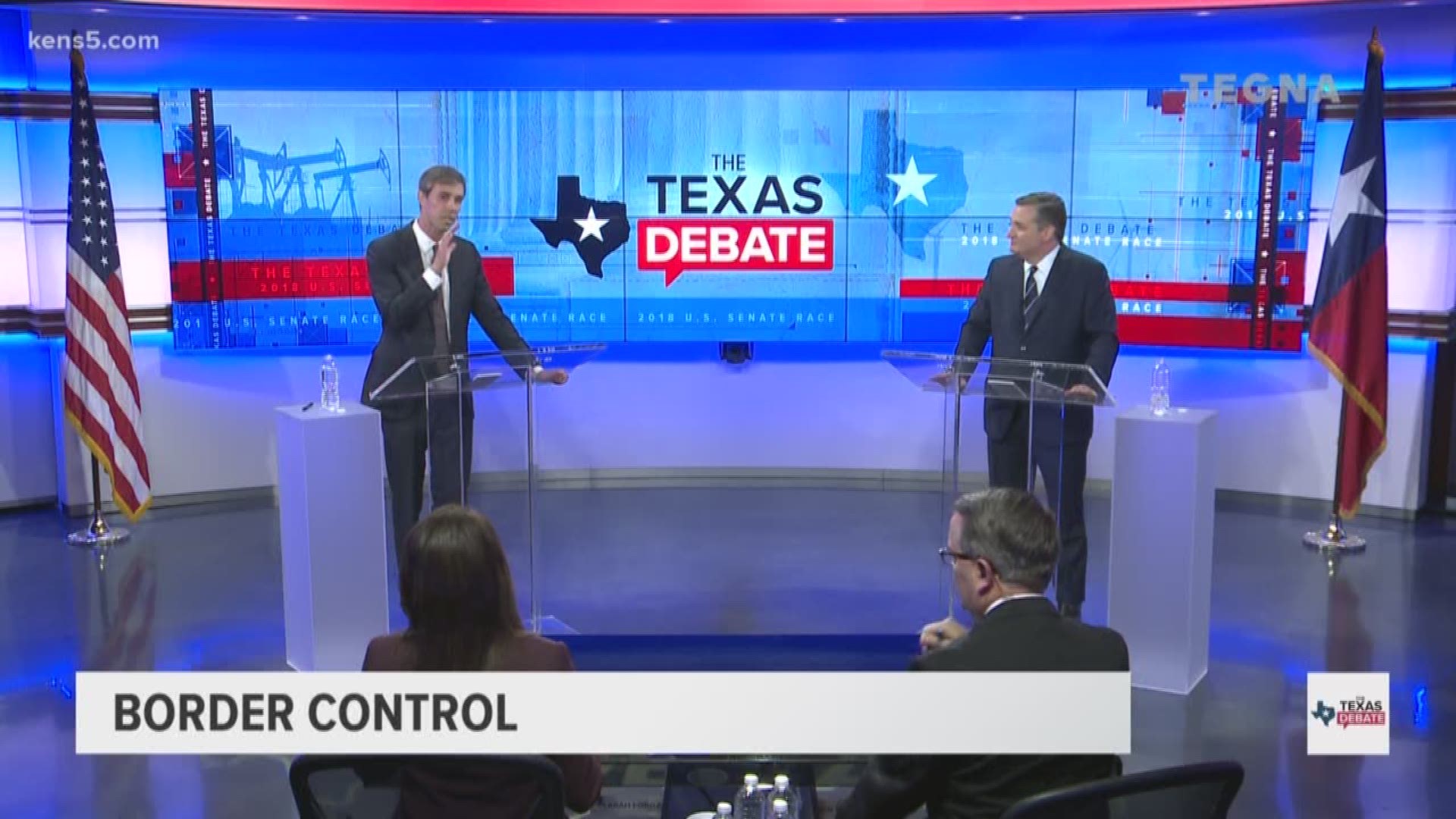 Candidate Beto O'Rourke says that of the 98 U.S. senators that voted to move forward on legislation regarding immigrant children, Sen. Cruz was the only one that stood in the way.