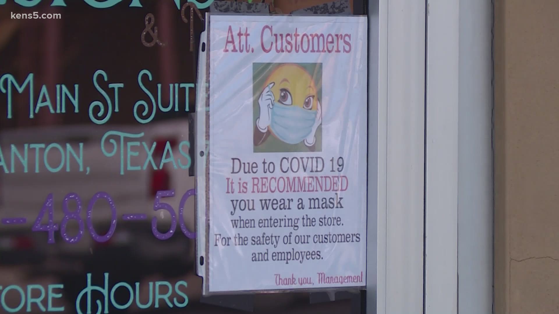 In Atascosa County, business owners get to decide who wears a mask after County officials were able to get an exemption from the governor's statewide order.