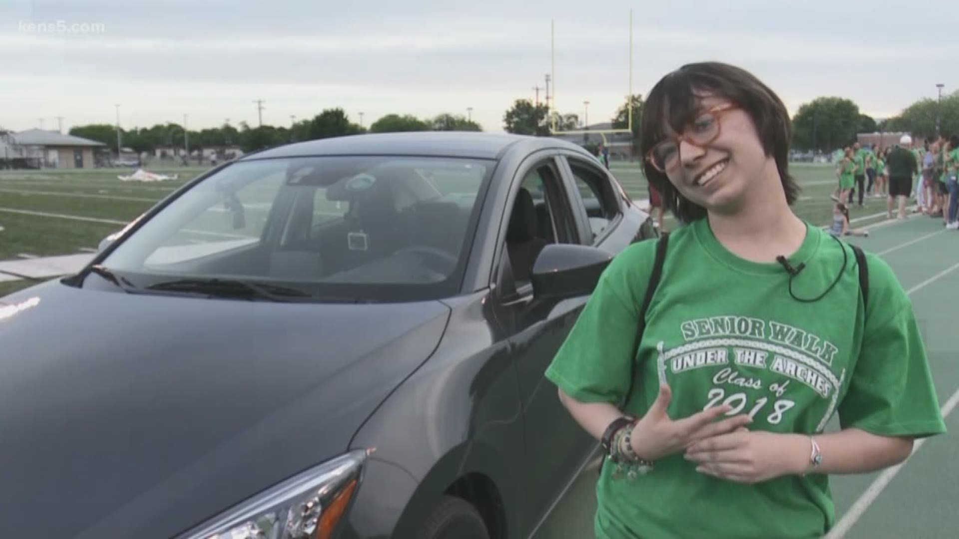 How can graduation week get any better for a high school senior? A new car might do the trick.
