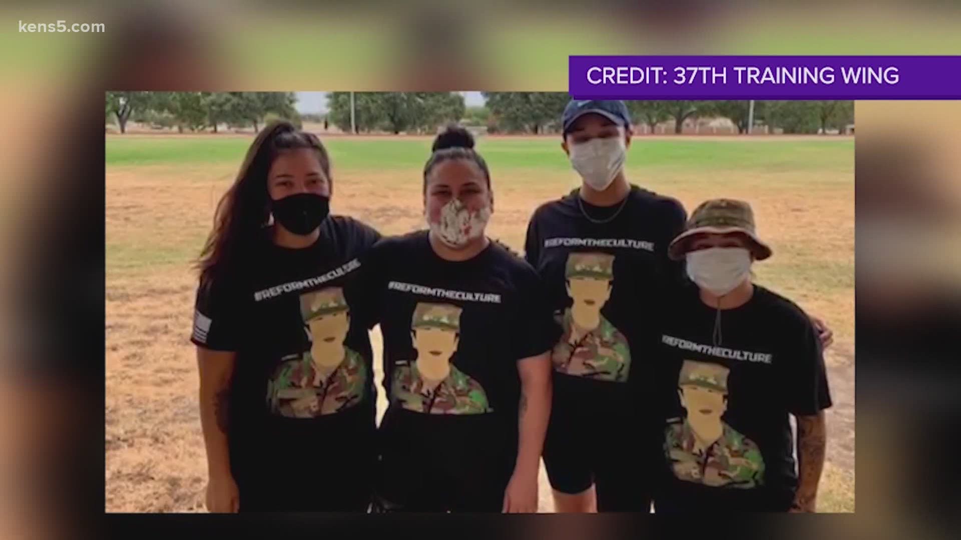 Four service members organized an honor walk to remember Vanessa Guillen, the Texas soldier who was killed. The event helped raise awareness about sexual misconduct.