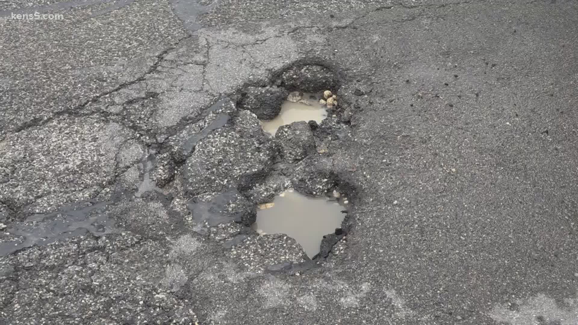 KENS 5 and the City of San Antonio teamed up to repair at least 8,000 potholes across the city.