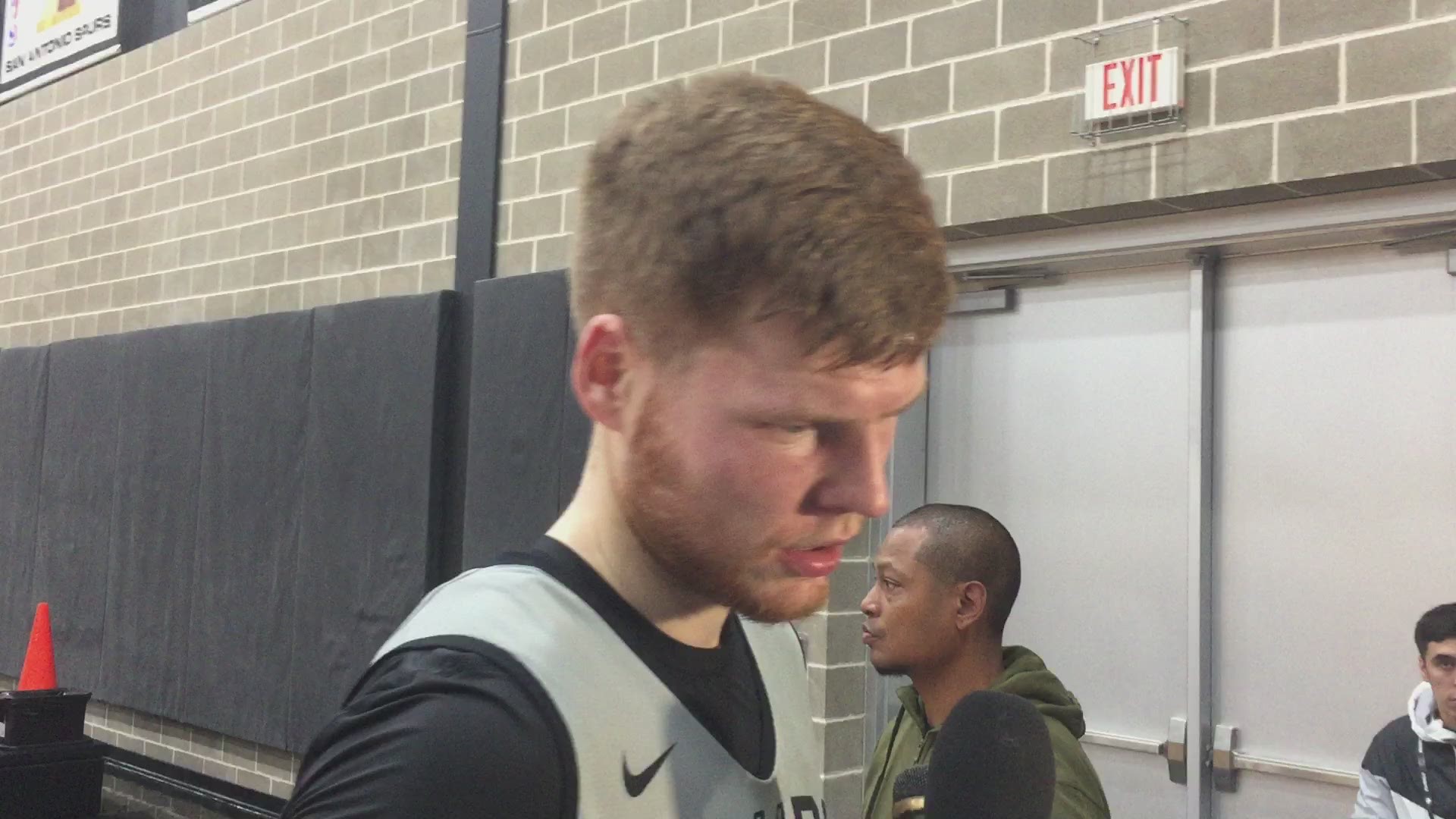 Davis Bertans on the importance of the Spurs playing better team defense