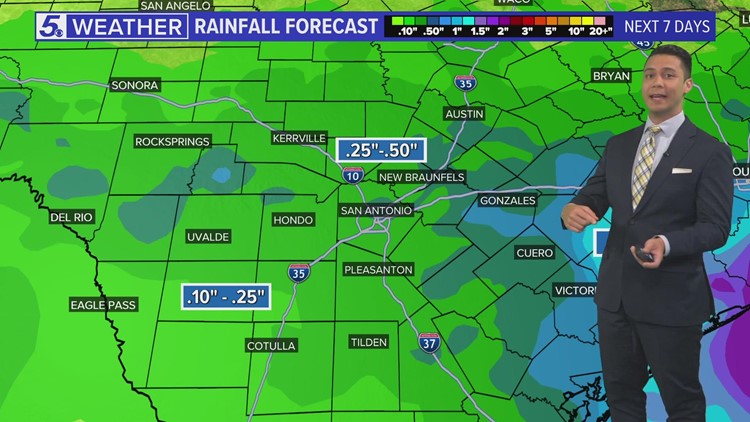 Here's how much rain we could see in the next 7 days