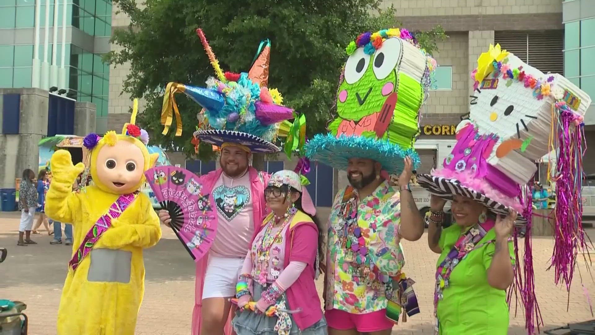 The clink-clink of medals accompanied the oohs and ahhs of showstopping outfits at Fiesta Fiesta on Thursday.