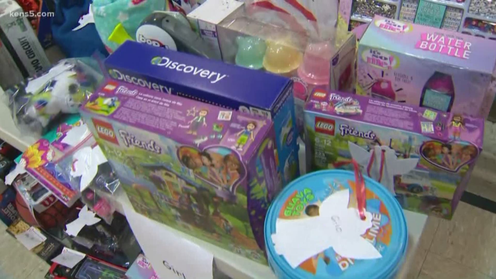 Christmas comes early for hundreds of families who need a little help to make the holidays "happy" this year.