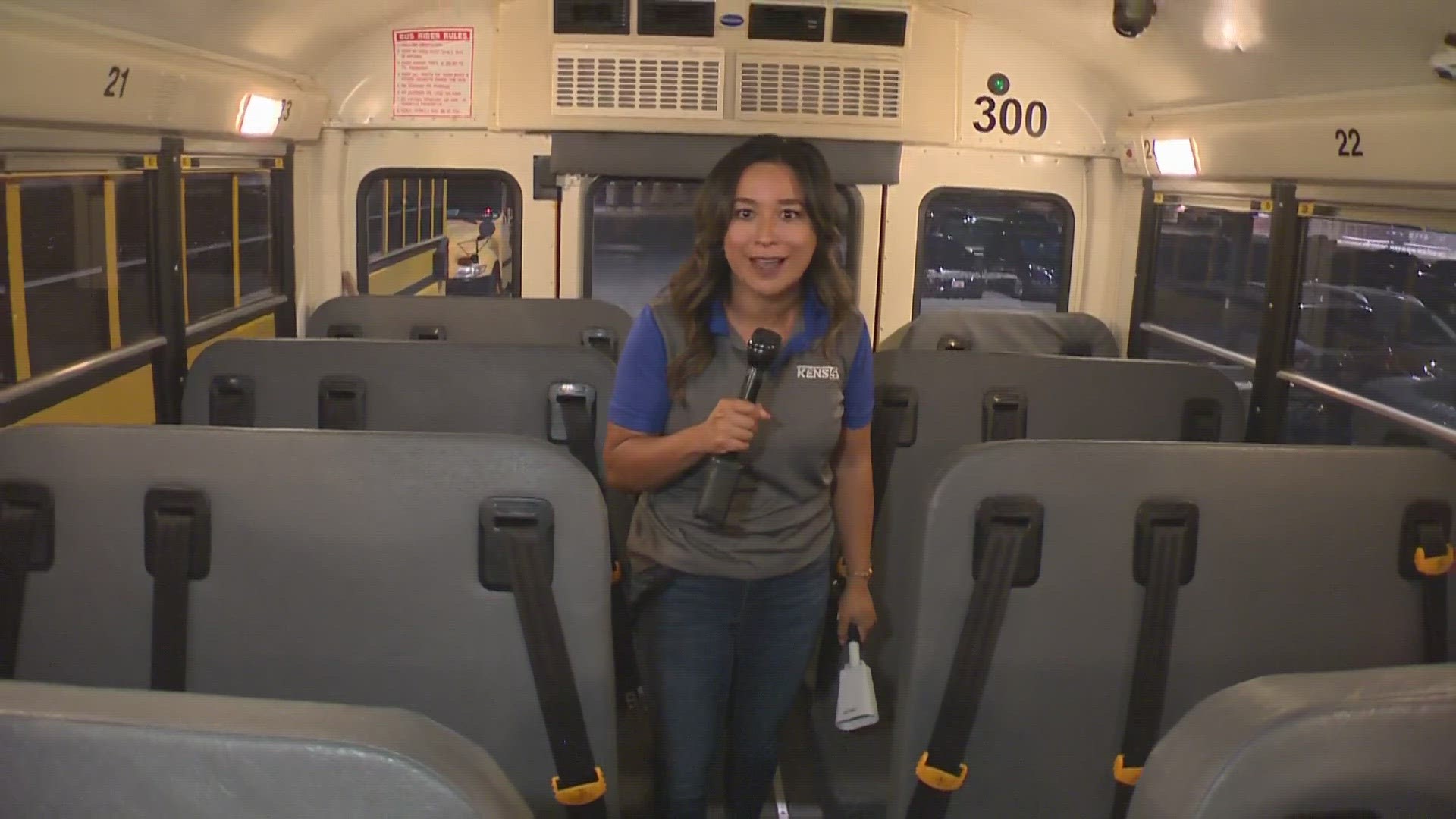 The district says it has about 88 bus routes, so the drivers will be very busy this school year.