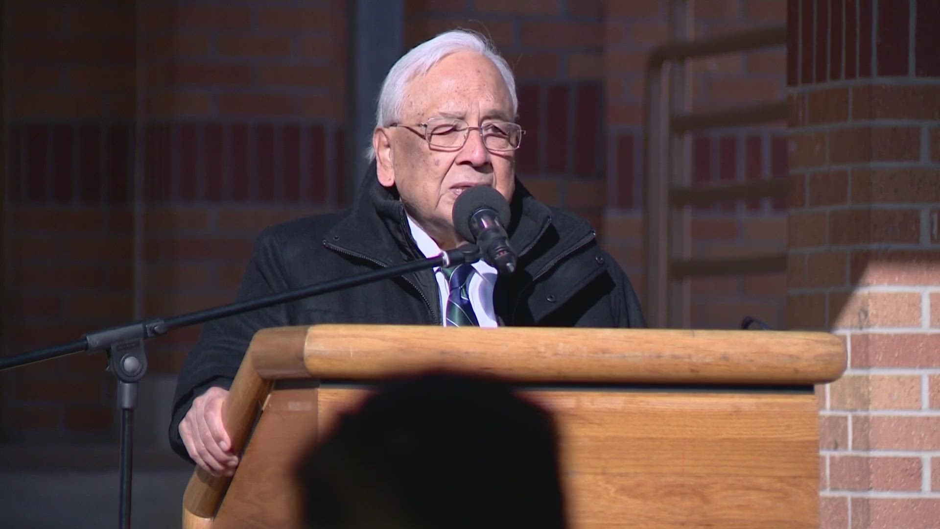 The campus building was named after former superintendent Dr. James "Jimmy" Vasquez.