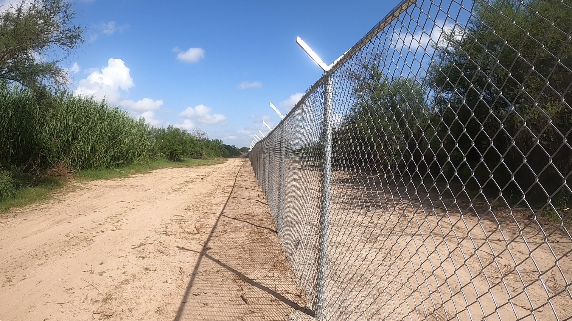 KENS 5 got exclusive access to see the barrier. DPS said it will allow authorities to arrest and prosecute migrants on state criminal trespass charges.