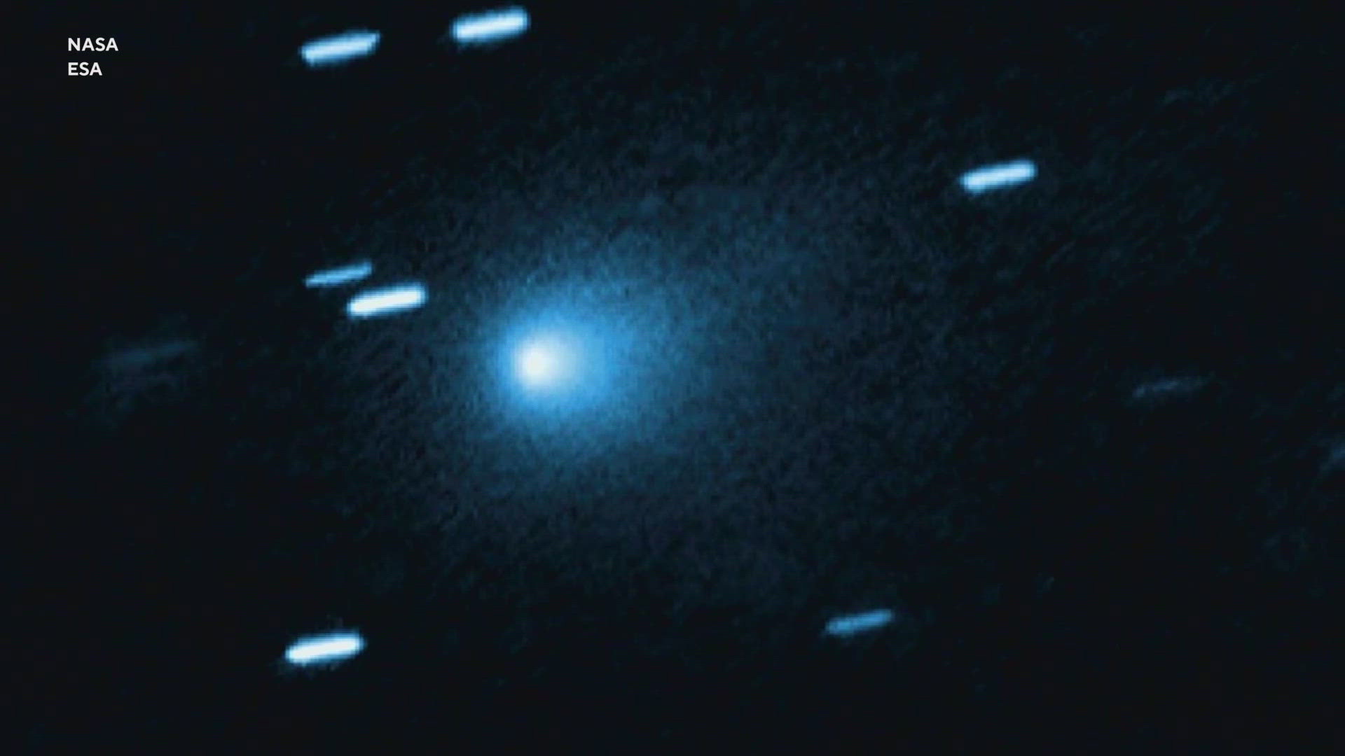 The new interstellar object was found in our solar system. 