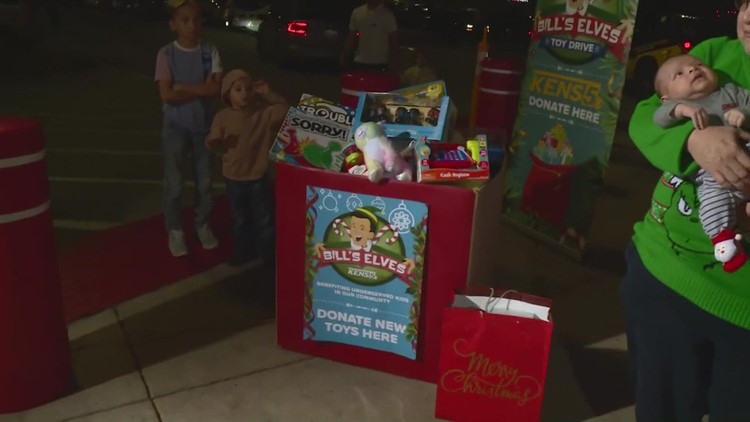 Bill's Elves toy drive gets tons of donations that will help San Antonians in need celebrate the holidays