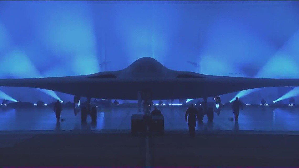 First look at new stealth bomber from US Air Force