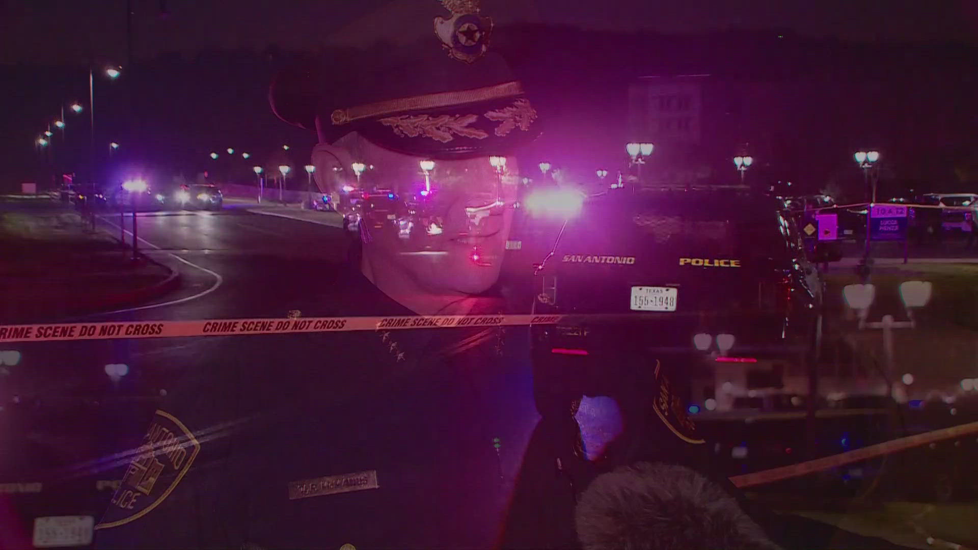 The unidentified suspect was taken to a nearby hospital. His conditions is unknown.