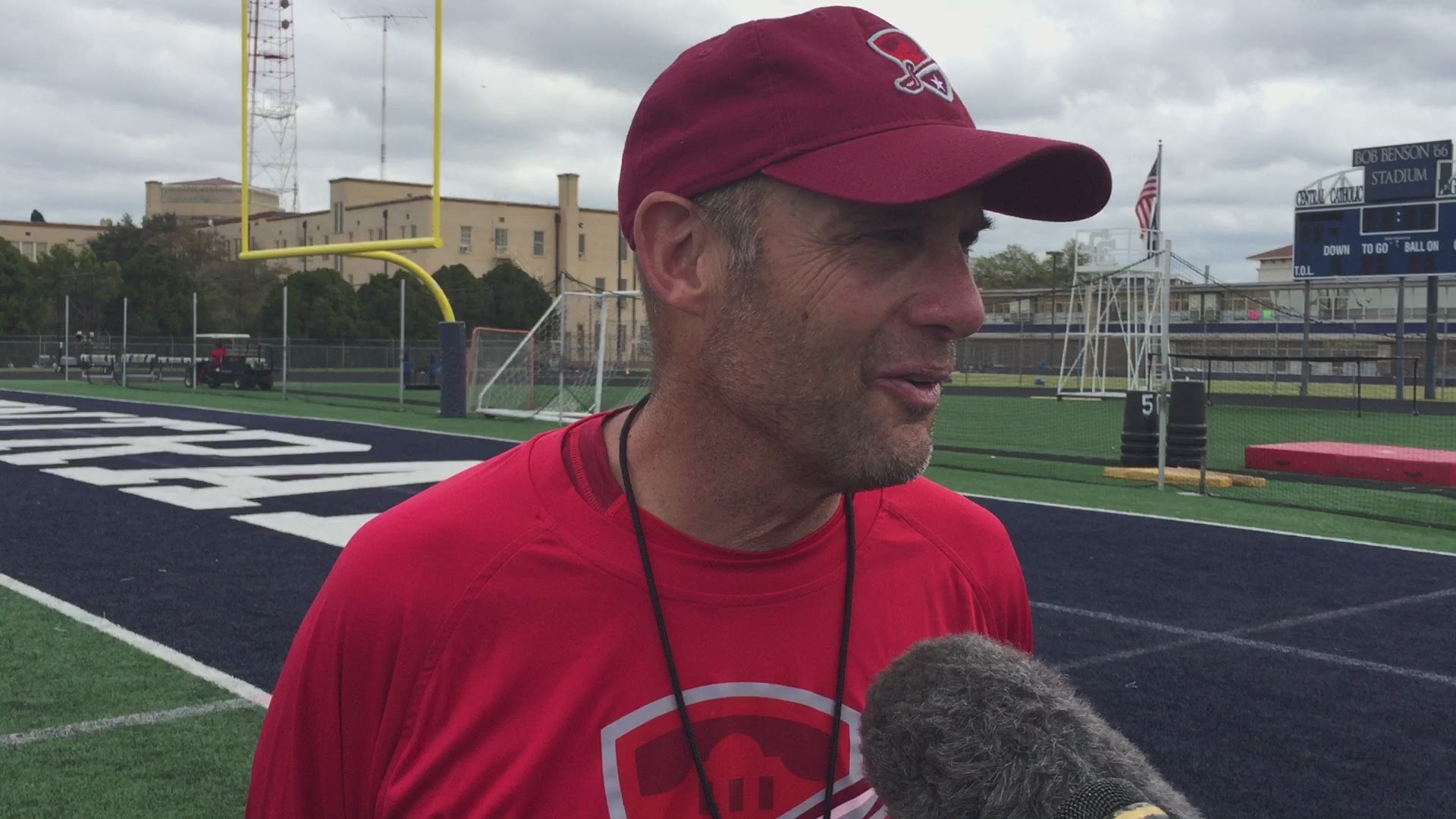 Commanders coach Mike Riley talks about Sunday's game against Arizona