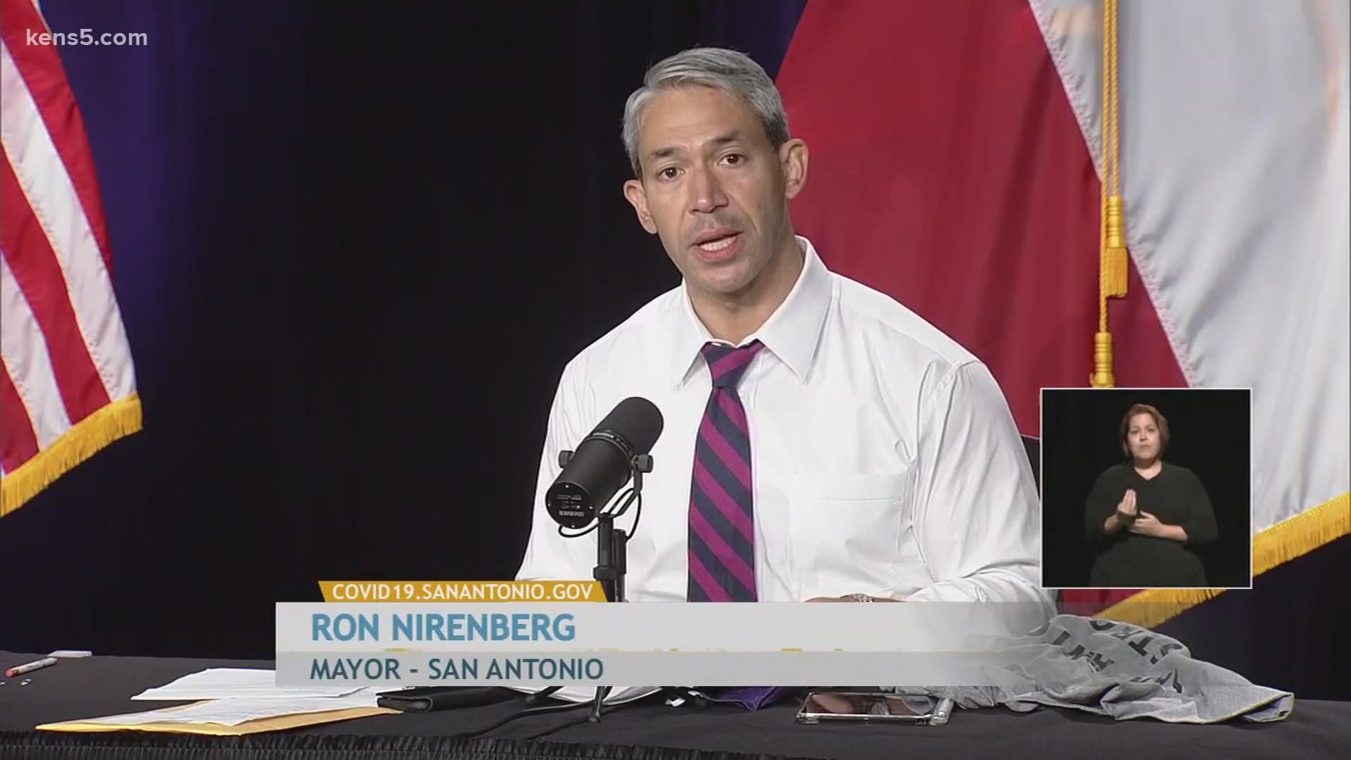 Mayor Nirenberg reported 109 additional cases and four new deaths as hospitalizations continue to decline.