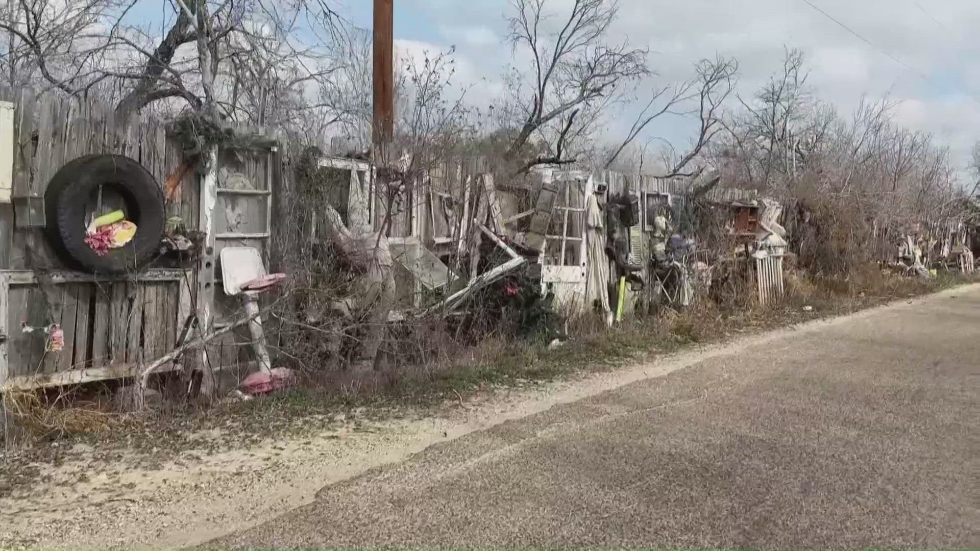 San Antonio landowner battles city over 'junk art wall' and building ...