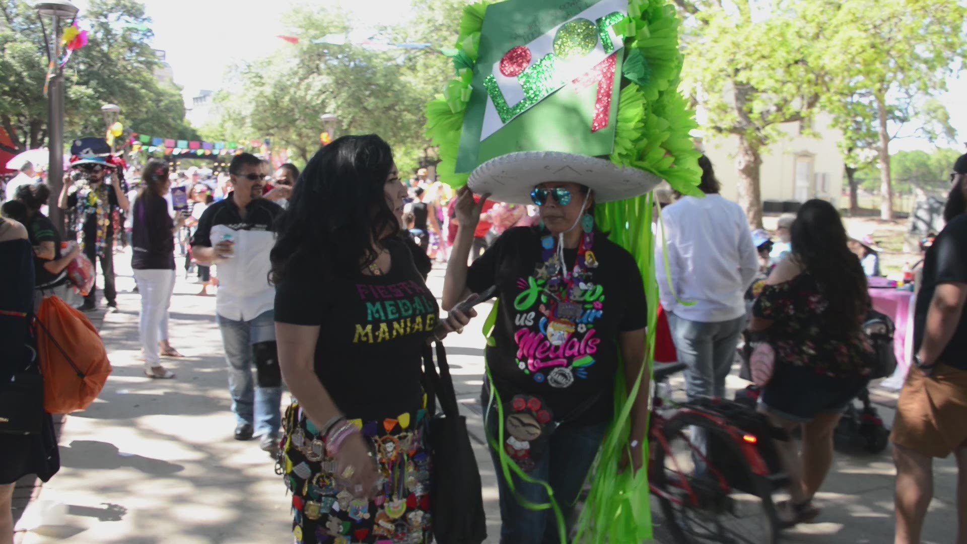 It’s finally here! Fiesta 2019 began Thursday with the annual Fiesta Fiesta event at Hemisfair.