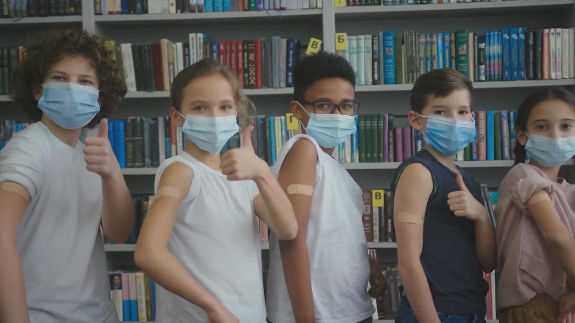 Kids age 12-17 who are not eligible for a booster yet can take part in this study.