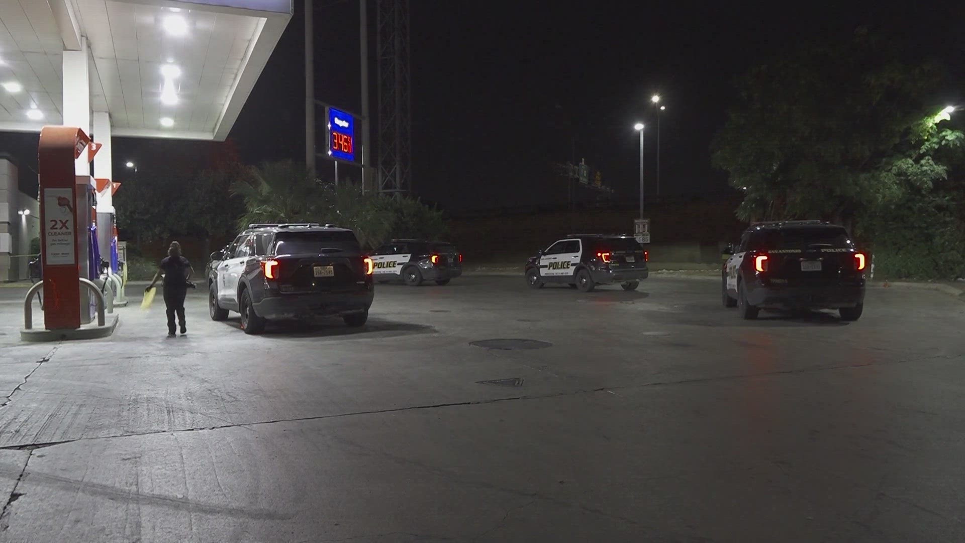 It happened just before 2 a.m. at the 7-Eleven on the 400 block of Fair Avenue.