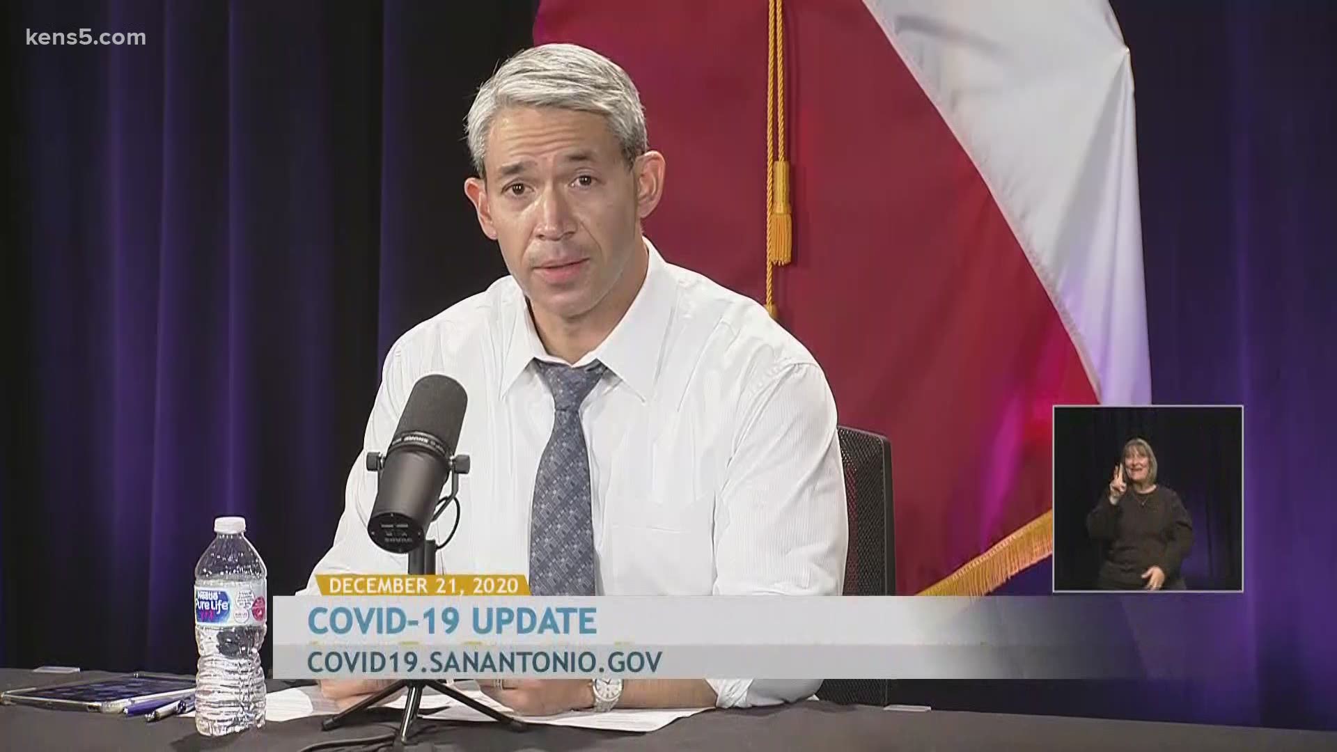 Mayor Nirenberg reported 1,283 new cases, bringing the total in Bexar County to 103,447. 5 new deaths were reported, bringing the local death toll to 1,460.