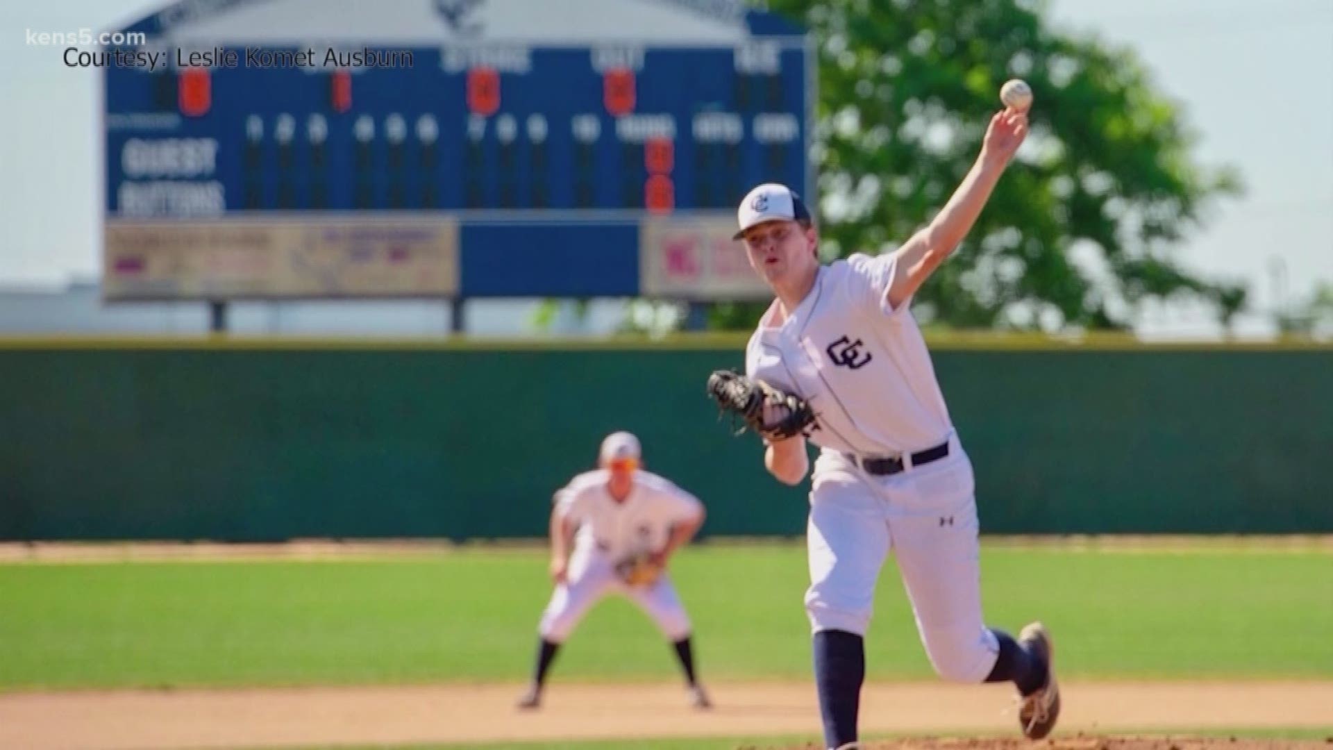 It was a big day on the campus of Central Catholic, a member of the baseball team signed his letter to head off and play ball at Arkansas. CJ Marks is a left handed pitcher, and he is a good one.