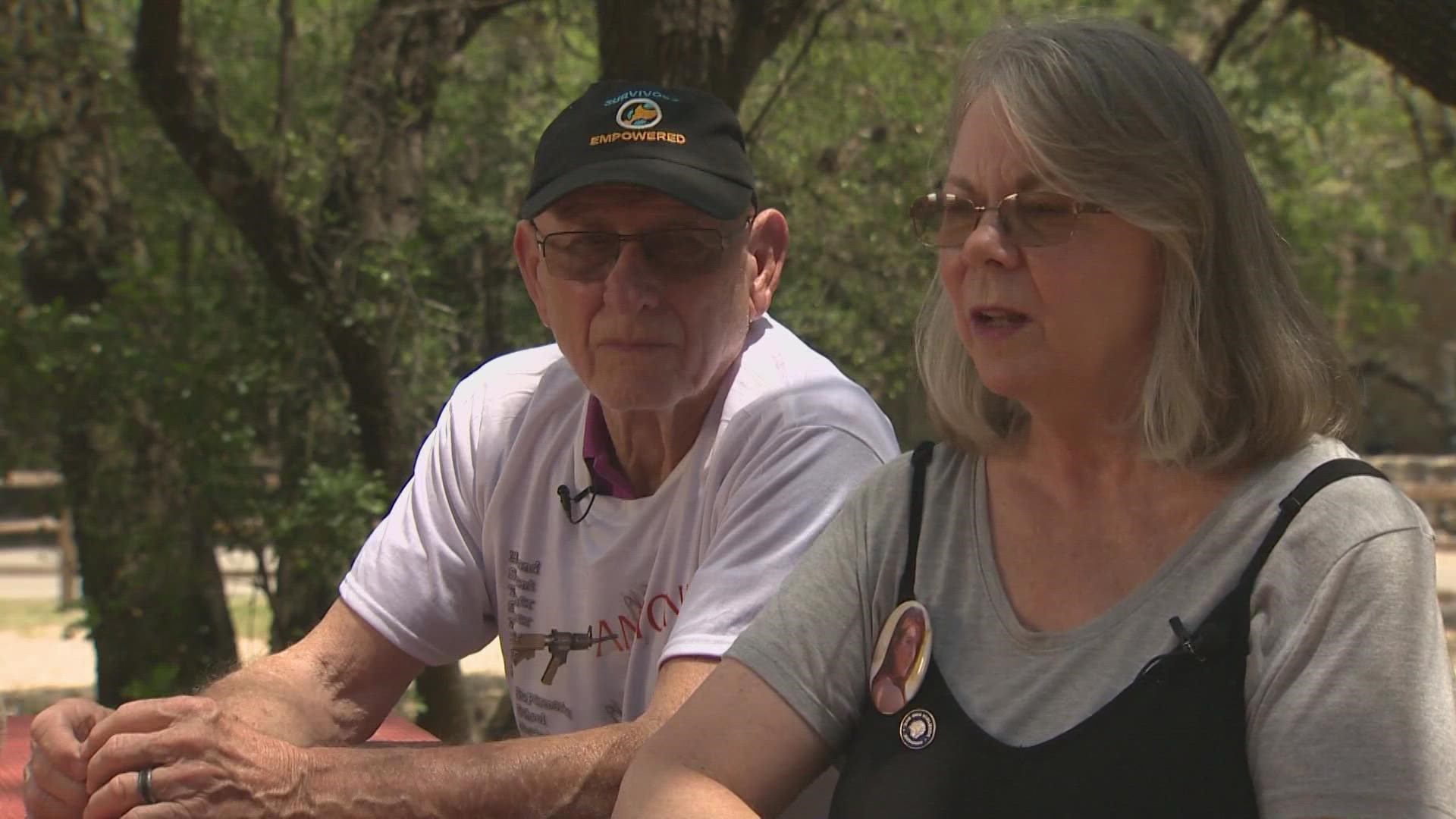Sandy and Lonnie Phillips know the pain of losing a child in a mass shooting. Since losing their daughter in 2012, they have committed to supporting other survivors.