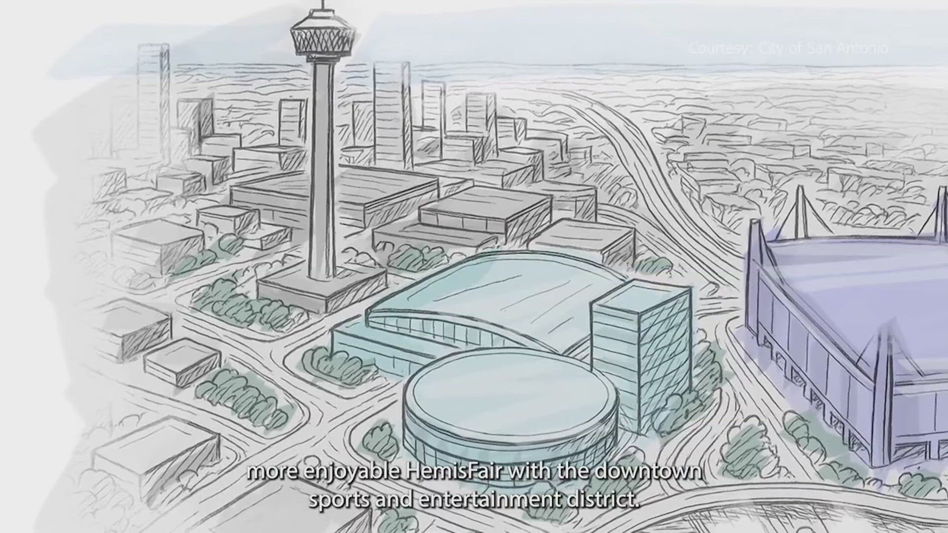 Based on a memorandum of understanding between the city, Bexar County and the Spurs are required to lay out their contributions for a funding framework.