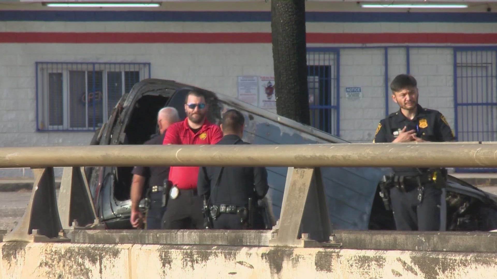 First responders pronounced the driver dead at the scene.