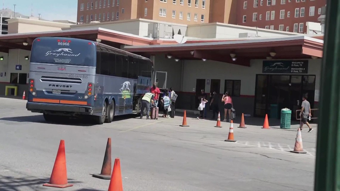 Officials in El Paso have stopped bussing migrants to New York and Chicago