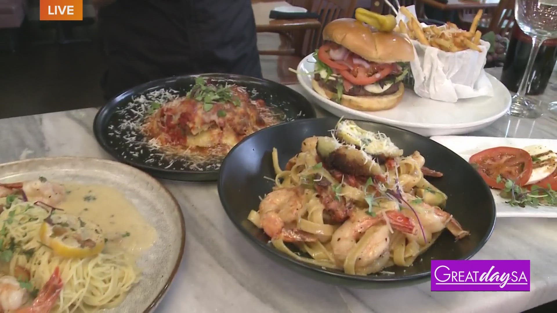 Roma stops by Naples Italian Restaurant to see what authentic foods they're offering.