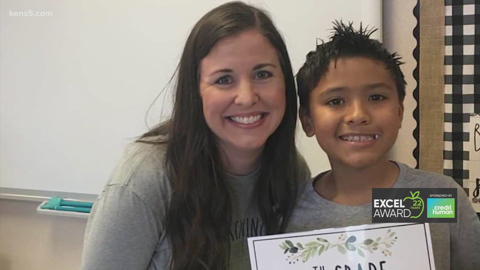 Royal Ridge Elementary's Vanessa Kerr is KENS 5's EXCEL Award winner!